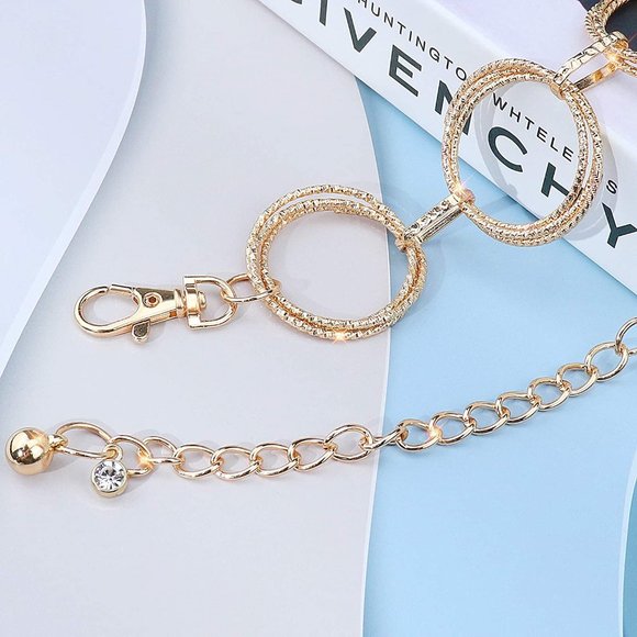 Ring Chain Belts Waist Belt Links for Women Metal main image 7